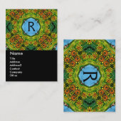 SONNENBLUMEN VISITENKARTE (Vorne/Hinten)