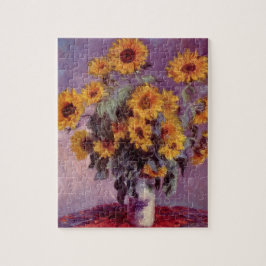 Sonnenblumen von Claude Monet Puzzle