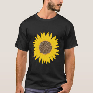 Sonnenblumen von Frauen Bouquet-Frühlingsgelb T-Shirt