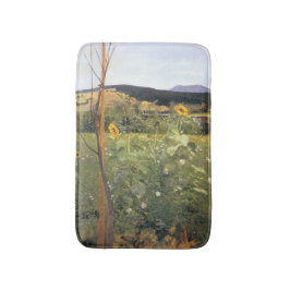 Sonnenblumen (von Jacek Malczewski) Badematte