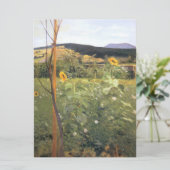 Sonnenblumen (von Jacek Malczewski) Karte (Stehend Vorderseite)