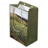 Sonnenblumen (von Jacek Malczewski) Mittlere Geschenktüte (Rückseite Schrägansicht)