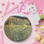 Sonnenblumen (von Jacek Malczewski) Pappteller (Party)