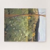 Sonnenblumen (von Jacek Malczewski) Puzzle (Horizontal)
