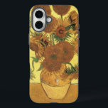 Sonnenblumen von Van Gogh iPhone 16 Plus Hülle<br><div class="desc">Stillleben: Vase mit 15 Sonnenblumen Gemälde von Vincent van Gogh. Der Expressionismus ist nicht nur eine Möglichkeit, Dinge zu sehen, sondern auch eine Möglichkeit, sie zu machen, sie zu malen. Ein Expressionist malen nicht "flach" und in reinen Tönen - er bricht seine Töne auf und wendet sie mit einem liberalen...</div>