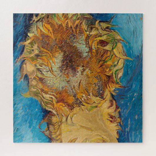 Sonnenblumen von Van Gogh Gemälde Art Puzzle (Horizontal)