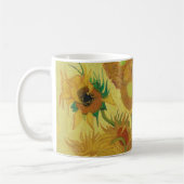 Sonnenblumen von Van Gogh Kaffeetasse (Links)