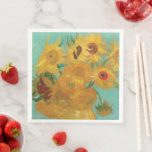 Sonnenblumen von Van Gogh Serviette (Beispiel)