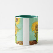 Sonnenblumen von Van Gogh Tasse (Zentrum)