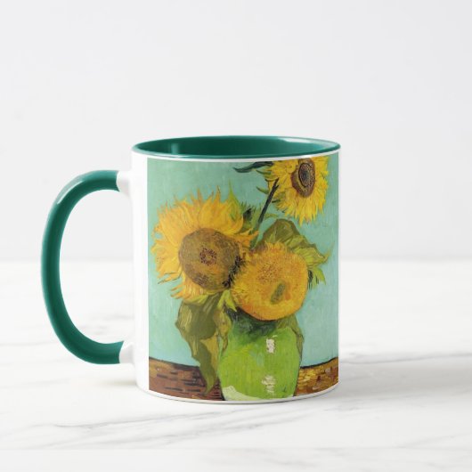 Sonnenblumen von Van Gogh Tasse (Links)