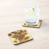 Sonnenblumen von Van Gogh Untersetzer (Rechte Seite)