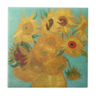 Sonnenblumen von Vincent Van Gogh Fliese
