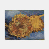 Sonnenblumen von Vincent Van Gogh Fußmatte (Vorderseite)