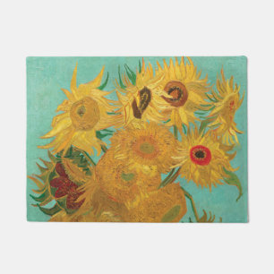 Sonnenblumen von Vincent Van Gogh Fußmatte