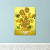 Sonnenblumen von Vincent Van Gogh Leinwanddruck (Insitu (Holzboden))