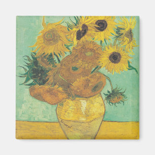 Sonnenblumen von Vincent Van Gogh Magnet