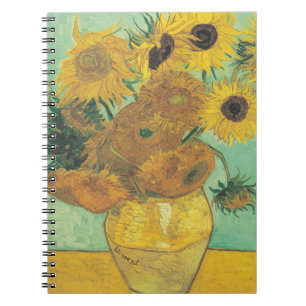 Sonnenblumen von Vincent Van Gogh Notizblock