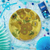 Sonnenblumen von Vincent Van Gogh Pappteller (Party)