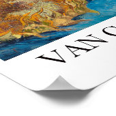 Sonnenblumen von Vincent Van Gogh Poster (Ecke)