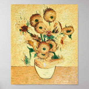Sonnenblumen von Vincent van Gogh Poster