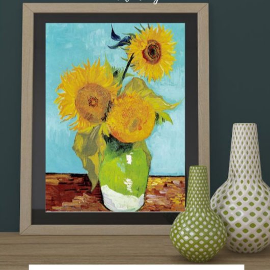 Sonnenblumen von Vincent Van Gogh Poster