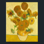 Sonnenblumen von Vincent Van Gogh Poster<br><div class="desc">Sonnenblumen von Vincent Van Gogh</div>