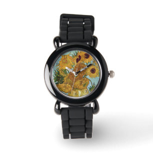 Sonnenblumen von Vincent Van Gogh Wristwatch Armbanduhr
