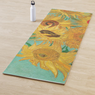 Sonnenblumen von Vincent Van Gogh Yogamatte