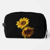 Sonnenblumen  waschbeutel (Vorderseite)