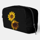 Sonnenblumen  waschbeutel (Rechte Ecke)