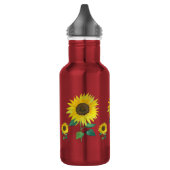 Sonnenblumen Wasserflasche (Links)