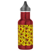 Sonnenblumen-Wasserflasche Edelstahlflasche (Links)