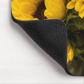 Sonnenblumen Weiches Mauspad (Ecke)