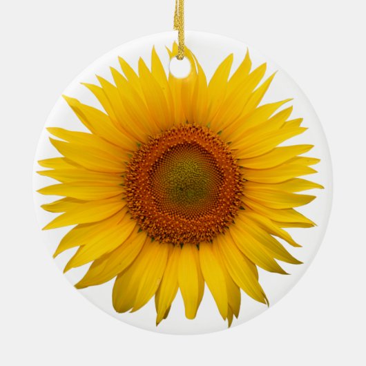Sonnenblumen Weihnachtsschmuck (Hinten)