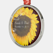 Sonnenblumen Weihnachtsschmuck (Links)