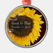 Sonnenblumen Weihnachtsschmuck (Vorne)