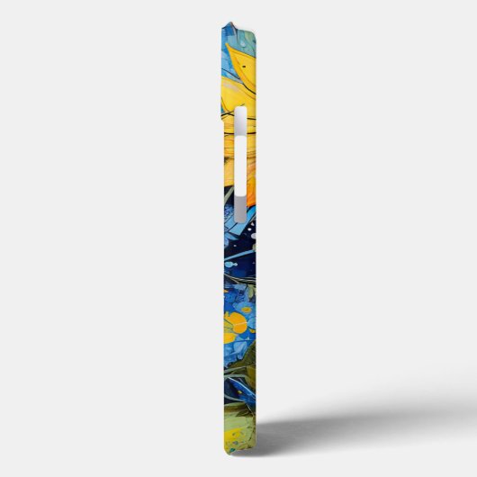 Sonnenblumen Wildblumen Blume Mixed Media Design Case-Mate iPhone Hülle (Rückseite / Links)