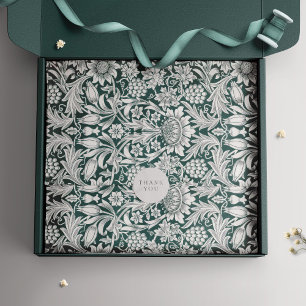 Sonnenblumen William Morris Lila Vintage Blumen Seidenpapier