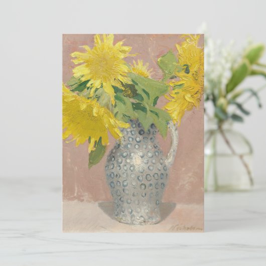 Sonnenblumen | William Nicholson (Stehend Vorderseite)