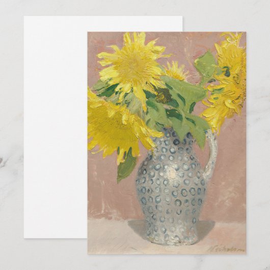 Sonnenblumen | William Nicholson (Vorne/Hinten)