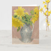 Sonnenblumen | William Nicholson Karte (Gelbe Blume)