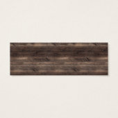 Sonnenblumen Wood Wedding Website Beilage Karten M (Rückseite)