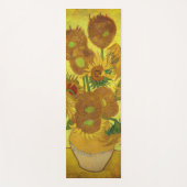 Sonnenblumen Yoga Mat von Van Gogh Yogamatte (Vorderseite)