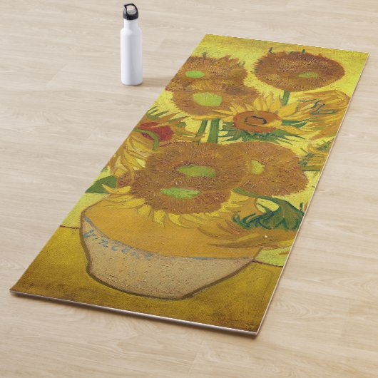 Sonnenblumen Yoga Mat von Van Gogh Yogamatte (Beispiel)