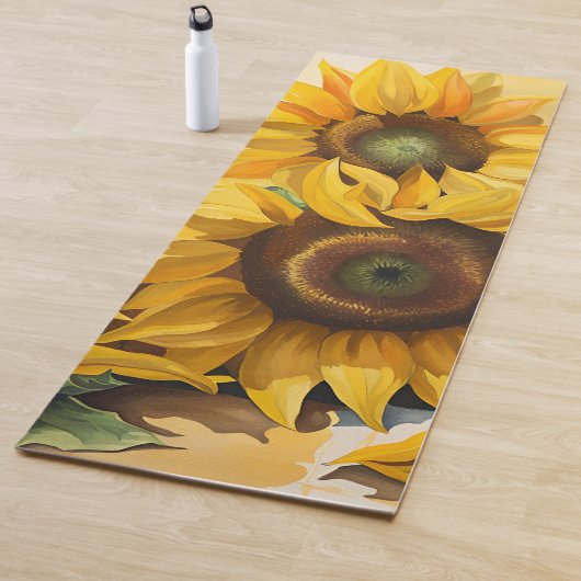 Sonnenblumen Yogamatte (Beispiel)