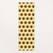 Sonnenblumen Yogamatte (Vorderseite)