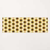 Sonnenblumen Yogamatte (Vorderseite (Horizontal))