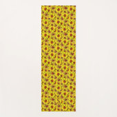Sonnenblumen-Yogamatte Yogamatte (Vorderseite)
