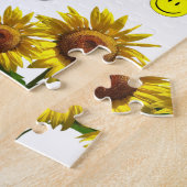Sonnenblumen Zahnrätsel Puzzle (Seite)