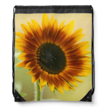 Sonnenblumen-Zeichenketten-Rucksack